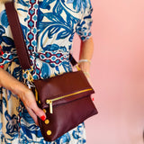 Hammitt VIP Medium Cherrywood Handbag