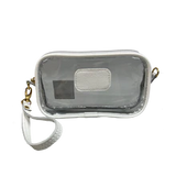 Jon Hart Clear Wristlet