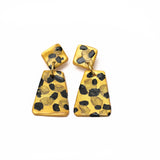 Gold & Black Double Dangles