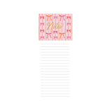 Magnetic Notepad Bow Notes
