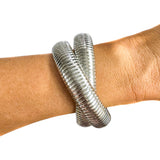 Gold Filled Metal Bangles: Sterling Silver