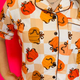 Harvest Hues Ruffle Pajama Set