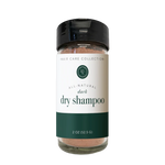 A bottle of Rowe Casa dry shampoo, 2 oz size