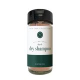 A bottle of Rowe Casa dry shampoo, 2 oz size