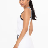 White Athletic Tank Top