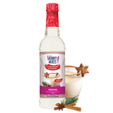 Sugar Free Eggnog Syrup bottle — creamy holiday topping (contains dairy)