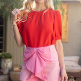 Pink Bow Shorts