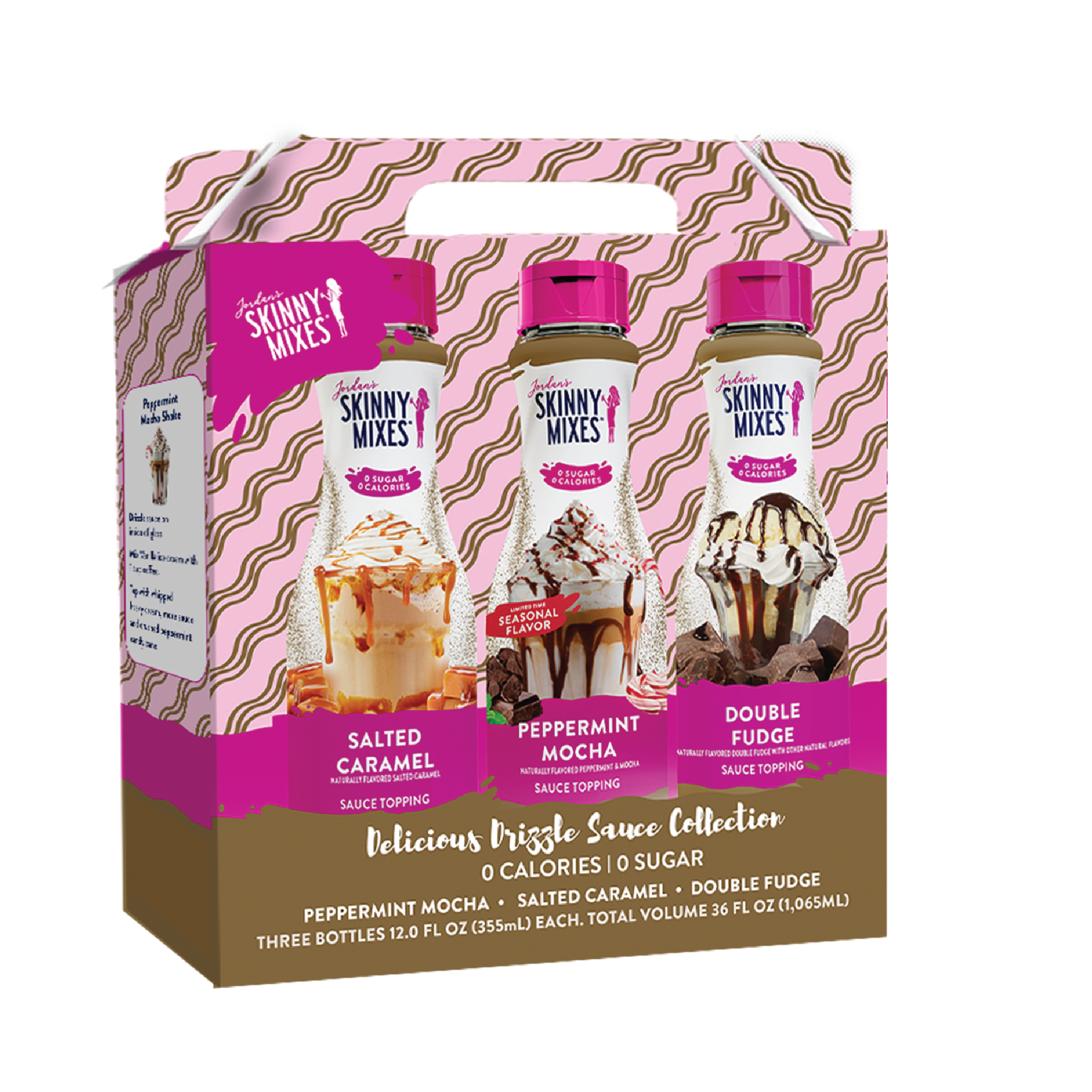 Seasonal trio of sugar free holiday dessert sauces