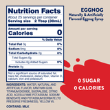 Skinny Mixes SF Eggnog Syrup