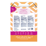 Nutrition facts for Fall Favorites Syrup Gift Set featuring Pumpkin Spice, Brown Sugar Cinnamon, and Maple Bourbon Pecan zero-calorie flavors, perfect for seasonal drinks and recipes.