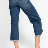 Judy Blue Button Fly Crop Jeans