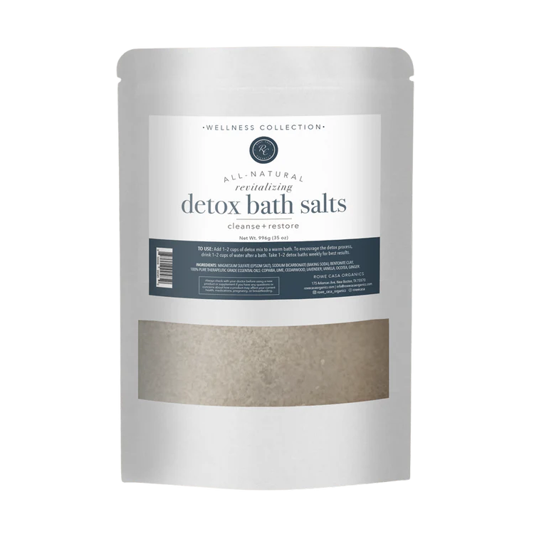 Detox Bath Salts from Rowe Casa Organics