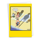 A vintage-style birthday card with the words "If Only" on the front.