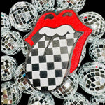 Checkered Tongue Car Freshie