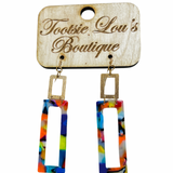 Abstract Acrylic Earrings