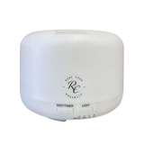 White essential oil diffuser from Rowe Casa Organics