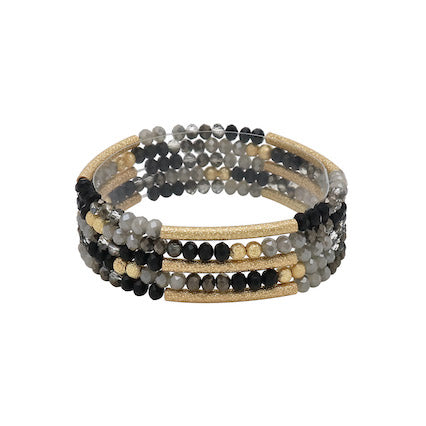 Kenya Black Bracelet Stack