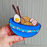 Ramen Bowl Blue Car Freshie