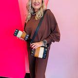 Hammitt Evan Small Strata Silver Crossbody