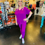 Light Plum Loungewear Set
