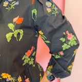 Black Floral Top