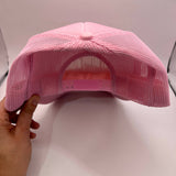 Pink Captain Foam Trucker Hat
