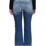 Zenana Kick Crop Flare Jeans