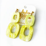 Lola Lemon Yellow Earrings