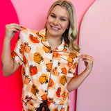 Harvest Hues Ruffle Pajama Set