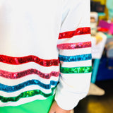 Out Of Town Sequin Pullover