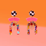 Confetti Multi Mixed Media Earrings