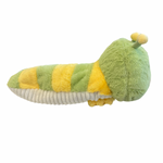 Colorful Caterpillar Warmies® plush, microwavable and lavender-scented, weighted for comfort, safe for all ages.