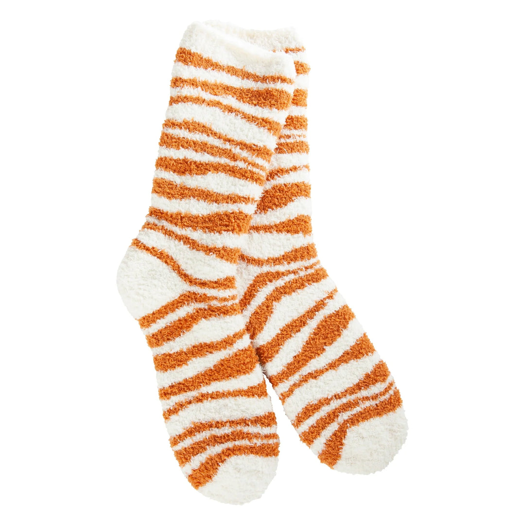 World's Softest Socks - Amber Tiger