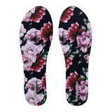 Flat Socks - Pink Peony