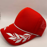 Red Captain Foam Trucker Hat