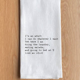 I'm An Adult Tea Towel