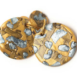Gold, Silver & Bronze Double Dangles