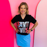 Save Lives V-Neck Tee