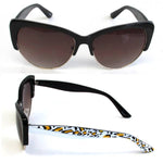 eyebrow cat shape sunglasses