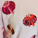 Sarah Pumpkin Bows Sweatshirt