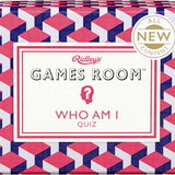 Who Am I Trivia Cards