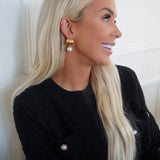 Aubrey Gold Earrings (Water Resistant)