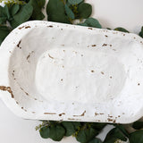 Natural Medium Wood Carved Bowl