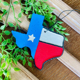Texas Flag Car Freshie