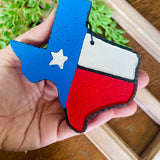 Texas Flag Car Freshie