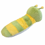 Colorful Caterpillar Warmies® plush, microwavable and lavender-scented, weighted for comfort, safe for all ages.
