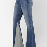 Judy Blue Panel Flare Jeans