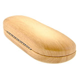 Faux Wood Sunglasses Case