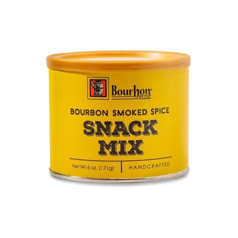 Bourbon Barrel Snack Mix Tin