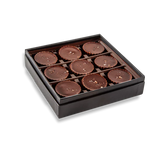 Bourbon Smoked Sea Salt Caramels (9 Pieces)